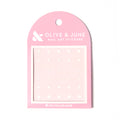 Olive and June Stars nail art stickers in various sizes on transparent backing for mani and manicure decoration thumbnail