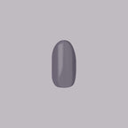 100% Chance - Press-On | Medium | Oval gunmetal blue false nail with smooth glossy finish for easy at-home manicure