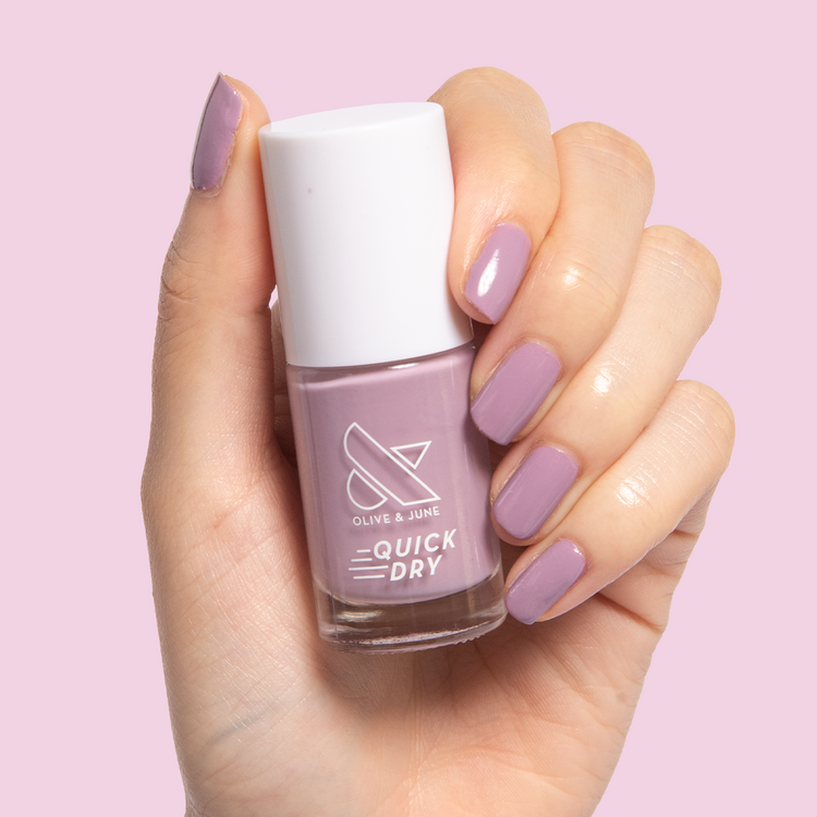 Prairie polish A soft and muted lavender