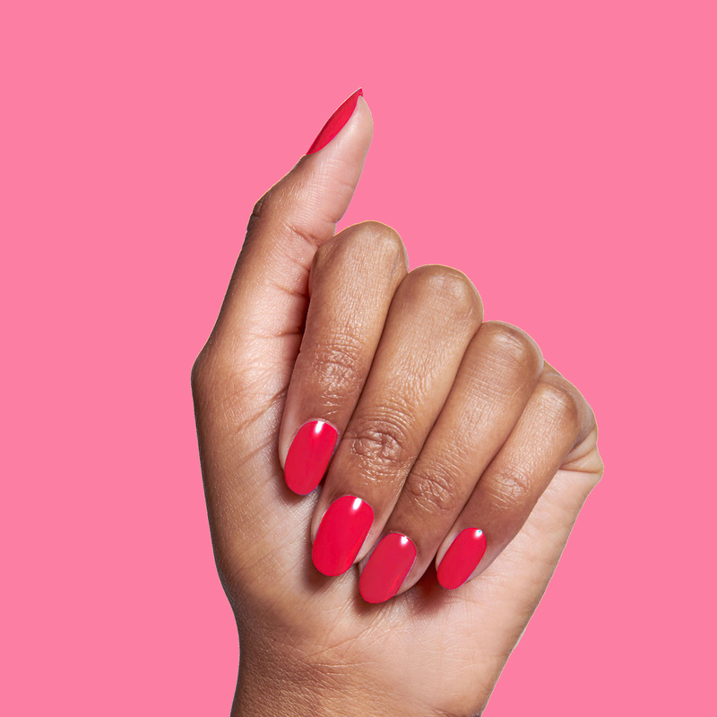 Hibiscus a Opaque Reds polish Hibiscus