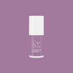 Bottle of Prairie quick dry nail polish in soft blooming purple by Olive and June for easy at-home manicures