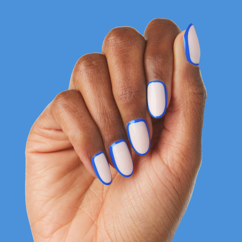 Blue Outline | Medium | Oval second image