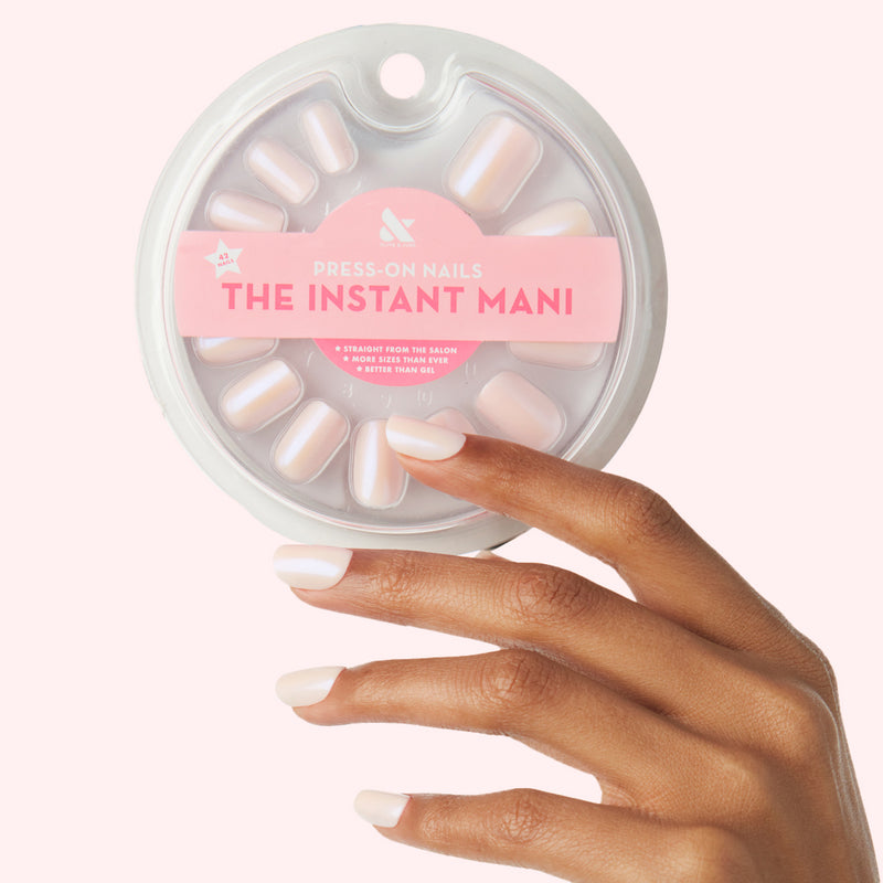 Pink Iridescent | Short | Squoval 