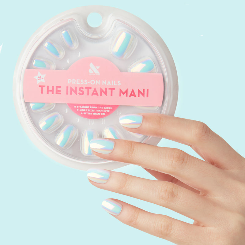 Diamond Holographic | Round | Extra Short 