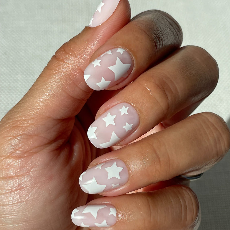 picture of Super Stars - Press-On | Short | Round