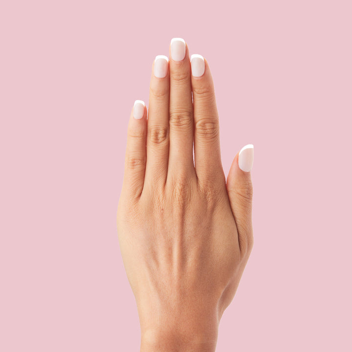 classic french nails