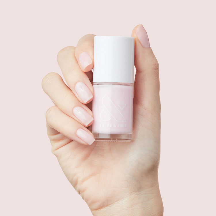 Strawberry Scone polish pink sheer