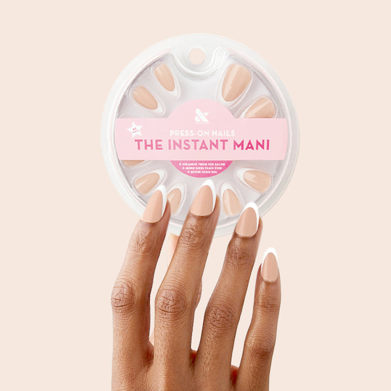 Classic French - Press-On | Medium | Almond 