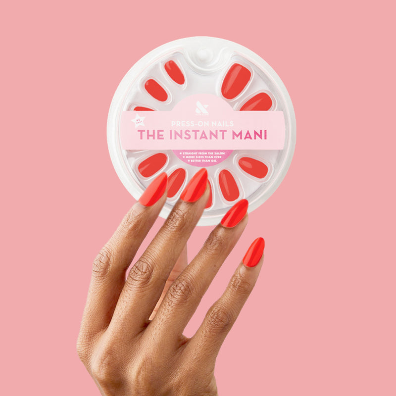 Lava - Press-On | Medium | Almond 