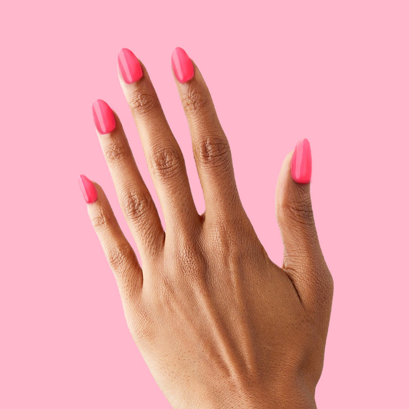 Hot Strawberry - Press-On | Medium | Almond second image