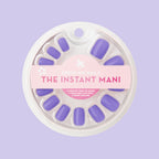 Bold & Unshaken | Squoval | Short purple press-on nails for quick, bold at-home manicure with a smooth finish