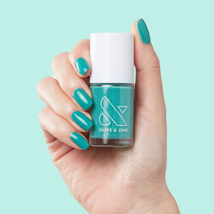 Green Canteen polish teal green