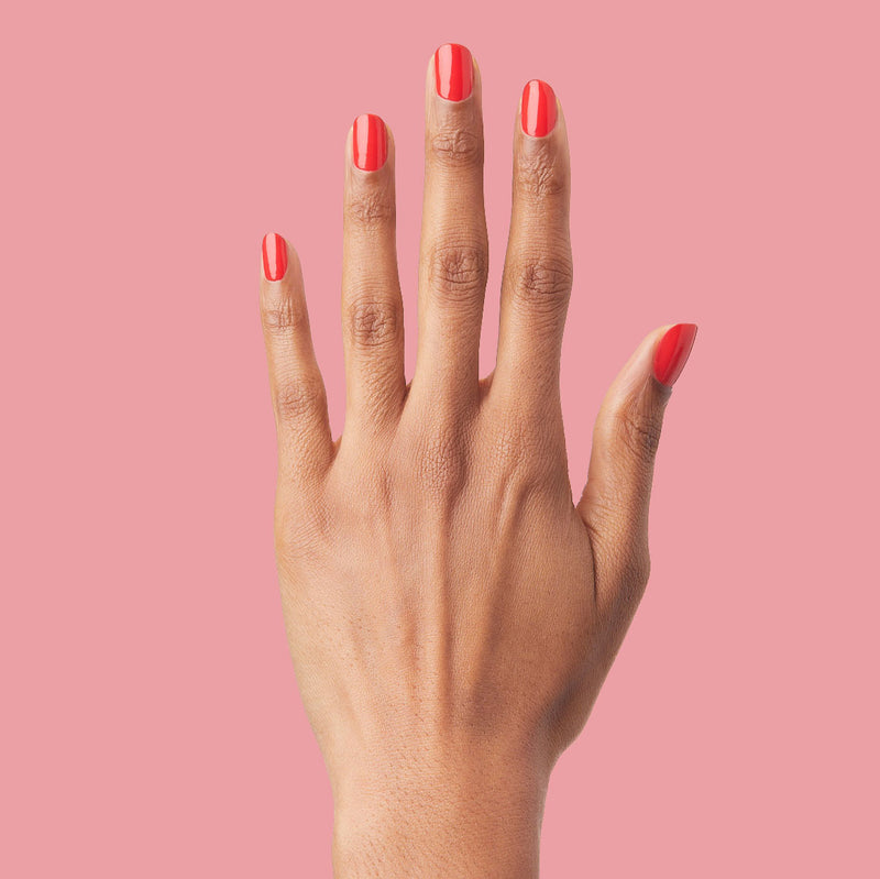 You're Doing Great a Opaque Reds polish You're Doing Great