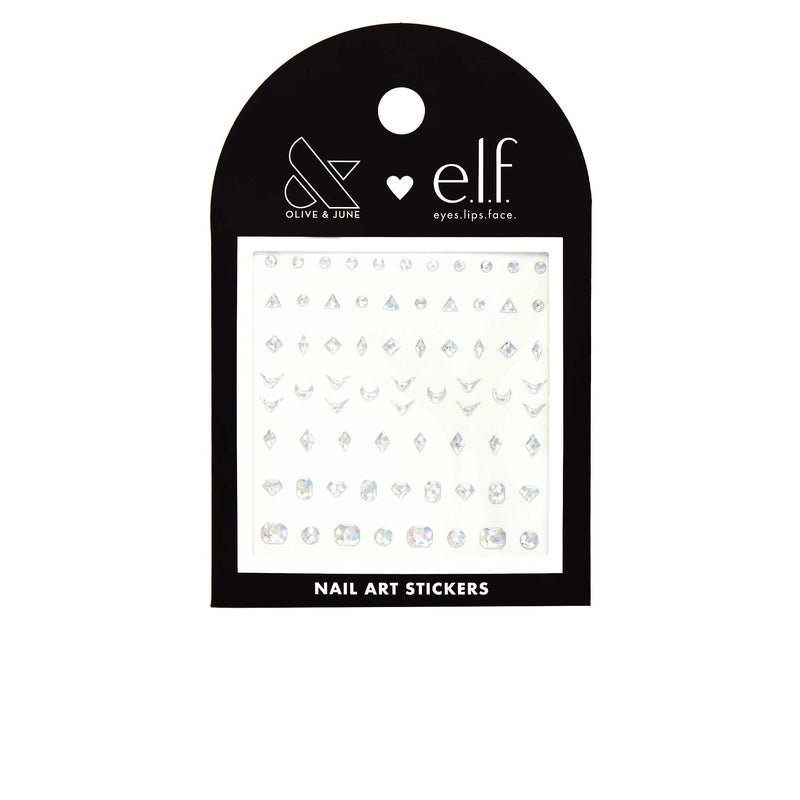 Moonstone Shine Nail Art Gems