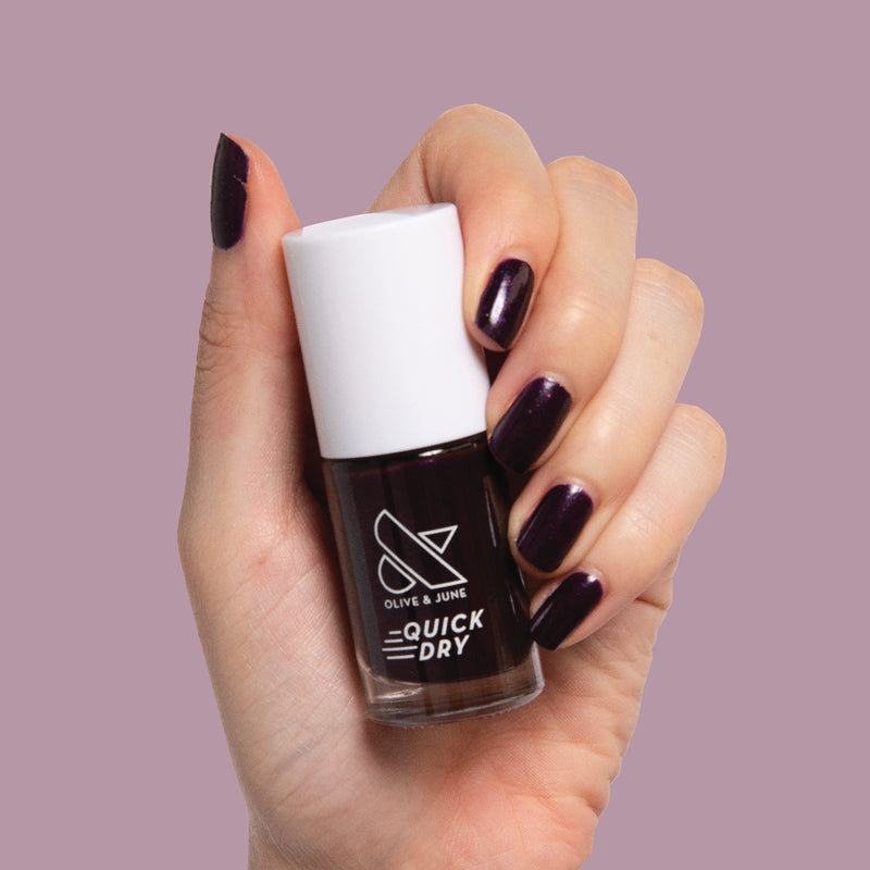 Enchanted a Opaque Purples polish Enchanted