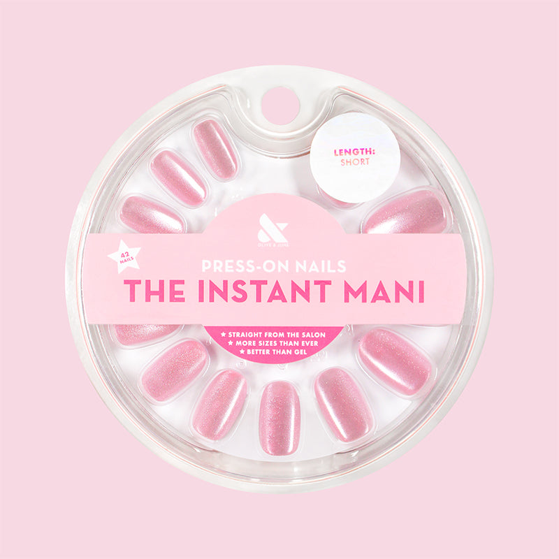 Pink Velvet | Round | Short 