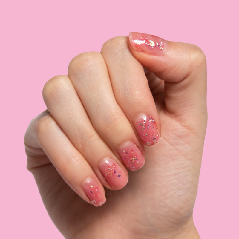 jelly baby a Sheer Pinks polish jelly baby