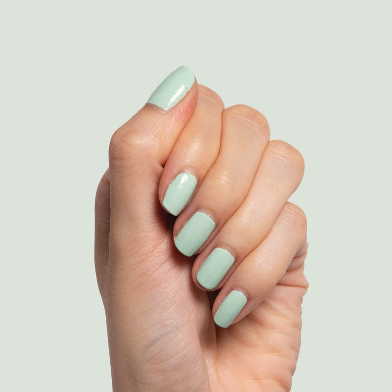 Minty a Opaque Greens polish Minty