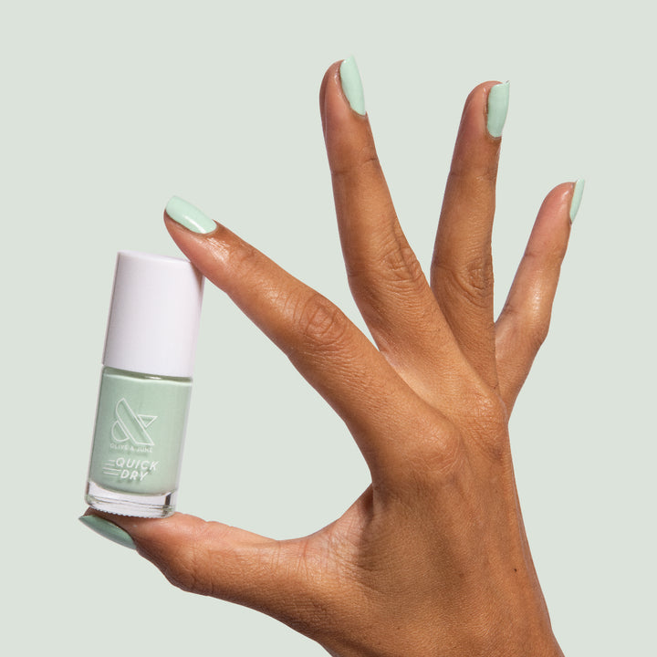Minty polish A sweet and refreshing mint