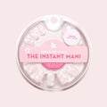 Super Stars - Press-On | Extra Short | Round neutral press-on nails with subtle star pattern for easy at-home manicure application