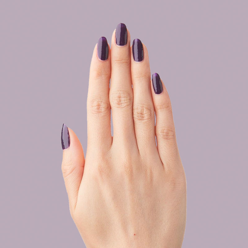 Velvet Pouf a Opaque Purples polish Velvet Pouf