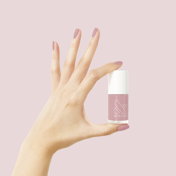 Buy Rebellion Color Perfection Nail Enamel - 12ml | Mauve pink - Freewind  me RG05 | Gel Finish | 21 free formula | Quick-Drying | High gloss | Curved  thick Applicator |